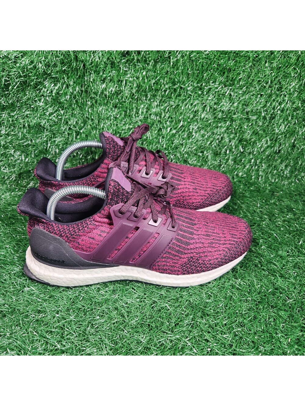 New Adidas Ultraboost 3.0 Women's Size 8.5 Running Shoes Red Night Burgundy